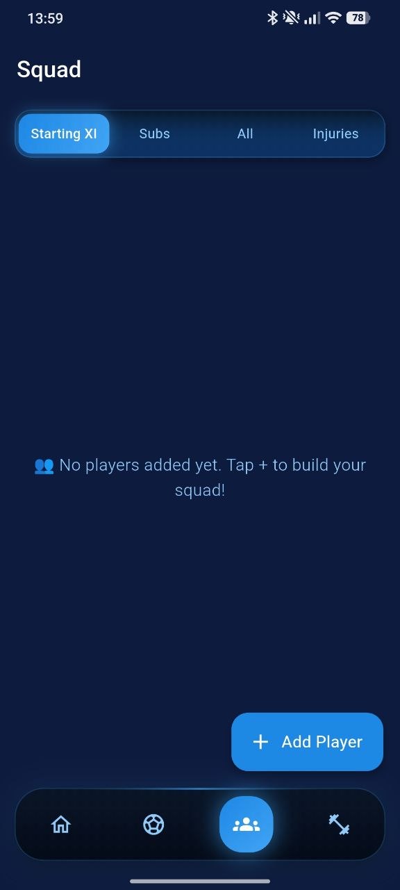 Tactical board screen